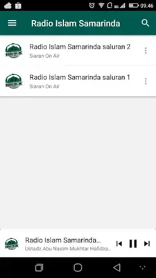 Radio Islam Samarinda android App screenshot 0